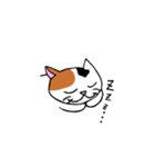 我々は猫だ(ミケVer.)（個別スタンプ：8）