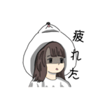 パンダ女の子スタンプ（個別スタンプ：25）