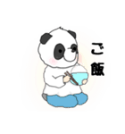 パンダ女の子スタンプ（個別スタンプ：26）