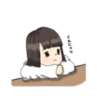 パンダ女の子スタンプ（個別スタンプ：35）
