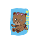 クマのラヴィ〜☆挨拶物語☆☆（個別スタンプ：6）