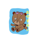 クマのラヴィ〜☆挨拶物語☆☆（個別スタンプ：7）