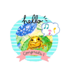 ミー介ママの絵本スタンプ（個別スタンプ：8）