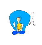 坊主は修行中、可愛いゾウと一緒（個別スタンプ：13）