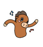 怠惰ウマ（個別スタンプ：2）