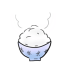 米粒さん。（個別スタンプ：4）
