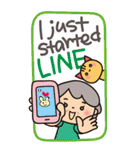 ばぁば❤︎LINE始めました❤︎Big [英語]（個別スタンプ：26）