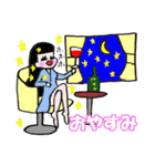 働くお酒大好きお姉さん（個別スタンプ：11）