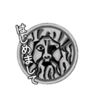 A speaking storm statue（個別スタンプ：17）