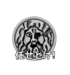 A speaking storm statue（個別スタンプ：30）