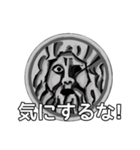 A speaking storm statue（個別スタンプ：34）