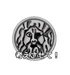 A speaking storm statue（個別スタンプ：37）
