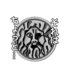 A speaking storm statue（個別スタンプ：39）