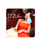 いけだあやかさんSummer Collection 2022（個別スタンプ：3）