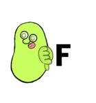 豆・Bean(イラッとさせるシリーズ)（個別スタンプ：13）