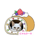 ハジ＆キリ猫の日常❸（個別スタンプ：16）
