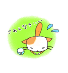 ハートねこ(ちょっと敬語編)（個別スタンプ：2）