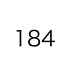 数字で会話するや2（個別スタンプ：3）