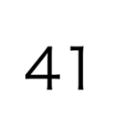 数字で会話するや2（個別スタンプ：18）