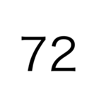 数字で会話するや2（個別スタンプ：29）
