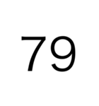 数字で会話するや2（個別スタンプ：34）