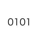 数字で会話するや2（個別スタンプ：39）