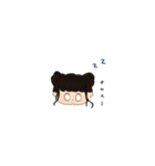 無機質な女の子？（個別スタンプ：4）