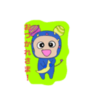 宇宙飛行士を夢見るワァム！！挨拶物語☆☆（個別スタンプ：8）