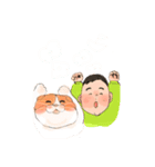 さくちゃんとまろしさん（個別スタンプ：2）