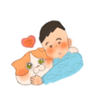 さくちゃんとまろしさん（個別スタンプ：5）