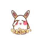 たまごのうさぎ（個別スタンプ：3）