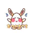 たまごのうさぎ（個別スタンプ：8）
