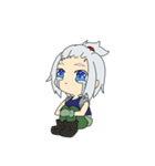 ラムネ好きの女の子（個別スタンプ：8）