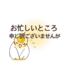 「オカメインコでございます。」2（個別スタンプ：3）