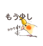 「オカメインコでございます。」2（個別スタンプ：7）