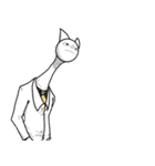 Gentlecat2（個別スタンプ：7）