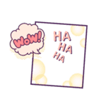 リアクション( ˶ ❛ ꁞ ❛ ˶ )（個別スタンプ：4）