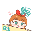 ⭐️毎日使える韓国語⭐️モモとぴーちゃん（個別スタンプ：29）