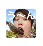さあちゃんのあゆ食ってるスタンプ（個別スタンプ：13）