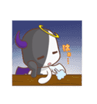 デビ天くんとリベルくん（個別スタンプ：27）