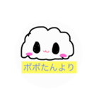 かわいいポポたん（個別スタンプ：1）