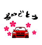 車好きの【参四式・赤】専用スタンプ（個別スタンプ：9）