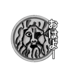 おしゃべりな石像（個別スタンプ：5）