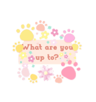 会話 talk 挨拶（個別スタンプ：4）