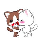 恋猫のラブリーなコメント（個別スタンプ：14）