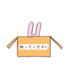 のび〜るうさぎさん（個別スタンプ：19）