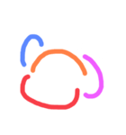 やさしいどうぶつparty（個別スタンプ：7）