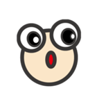 目がデカ男くん（個別スタンプ：5）