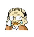 めがねのおじさん スタンプ（個別スタンプ：4）