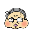 めがねのおじさん スタンプ（個別スタンプ：8）